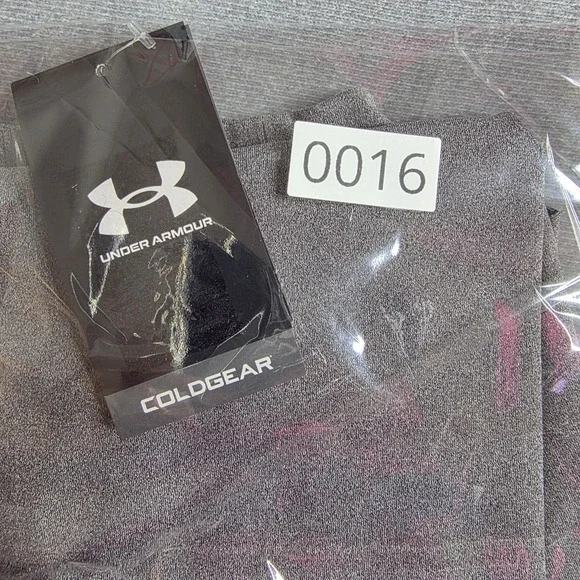 NWT Under Armour ColdGear Fitted Mock Base Layer Women's Large Charcoal Shirt - Picture 15 of 15